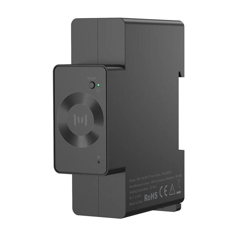 Zdjęcie przedstawiające urządzenie Smart meter CT002, które można wpiąć na listwę DIN